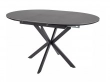 Стіл обідній розсувний Gaston Ceramic 100 Signal сірий мат/чорний мат
GASTONSZC100
