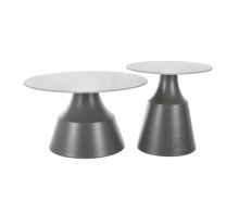 Стіл журнальний Itaka Signal білий/чорний
розмір 40x70 см 