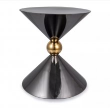 Стіл журнальний Mira Signal чорний глянец
розмір 50x56 cm