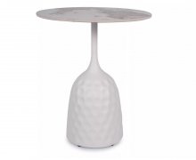 Стіл журнальний Salo A Signal білий мармур глянець/білий мат
розмір 50х60 см 