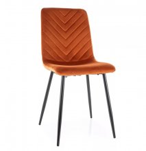 Cтілець Daren Velvet Signal кориця