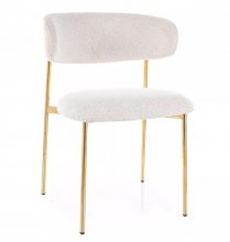 Стілець Elton Raven Signal бежевий/золотий