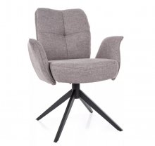 Крісло поворотне Wing Brego Signal сірий WINGBRCSZ