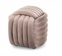 Пуф Bruni Velvet Signal темний беж