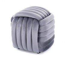 Пуф Bruni Velvet Signal сірий
