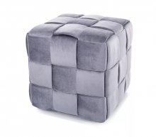 Пуф Casel Velvet Signal серый