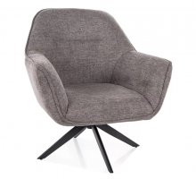 Крісло поворотне Galia Brego Signal сірий GALIABRSZ10