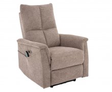 Крісло реклайнер масажне Neptun M Brego Signal бежевий NEPTUNMBRBE34