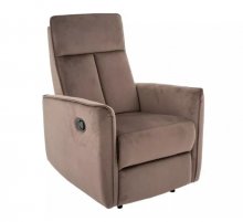 Крісло-реклайнер Nikos Velvet Signal капучино
NIKOSBRBE34
