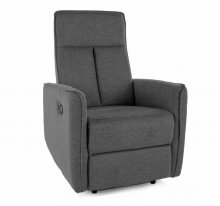 Крісло-реклайнер Nikos Brego Signal сірий NIKOSBRCSZ18