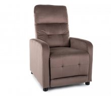 Крісло-реклайнер Otus Velvet Signal капучино OTUSVCBE
розмір 66х100х47 см