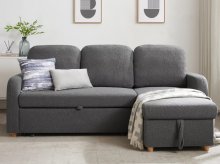 Диван кутовий розкладний Pedro Signal сірий PEDROSZ