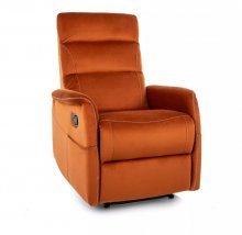 Крісло-реклайнер із функцією масажу Solon M Velvet Signal кориця SOLONMVCY