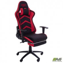 Крісло VR Racer Textile Craft чорний/червоний Код товару: 553945