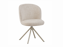 Стілець поворотний R-160 френч ваніль + капучино