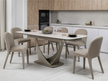 Керамічний стіл Еліо TML-990 сахара + бежевий