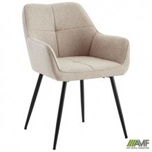 Крісло Ariel чорний/тканина крем Код товару: 555428