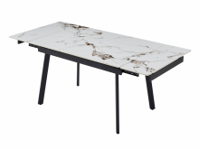 Керамічний стіл TM-98-1 панда вайт + чорний