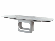 Керамічний стіл Арно TML-1310 сілвер рівер + айворі