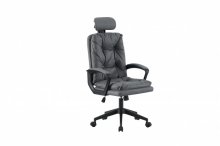 СТІЛЕЦЬ КОМП'ЮТЕРНИЙ Пітон (сірий)