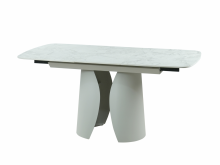 Керамический стол Лунарио TML-1322 клауди грей + айвори