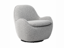 Поворотне крісло "Каллісто" сірий