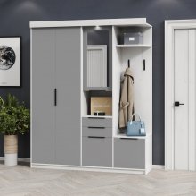 Прихожая Силуэт 2   колір артвуд світлий/ сіра мишка