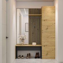 Емма 1 Передпокій Світ Меблів колір дуб артизан
розмір 1500 х 1980 х 400