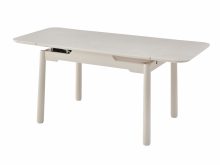 Керамический стол TM-93 крема саббия + капучино