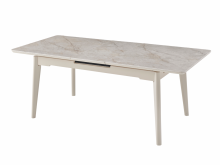 Керамический стол TM-125 мистик грей + капучино