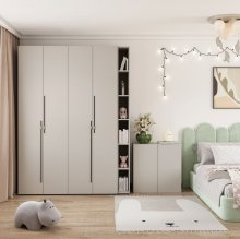 Шафа Спейс 180х220х57 Кашемір Світ Меблі з секцією з полицями 