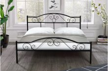 Ліжко Регіна (Чорний) 160х200