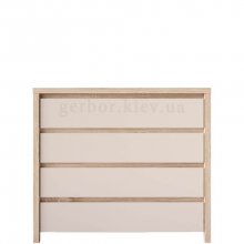 Комод Каспіан БРВ (ВМК) KOM4S дуб сонома / кашемір
Висота, см	92.00
Ширина, см	105.00
Глибина, см	40.50