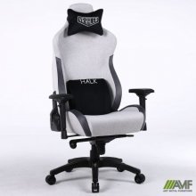 Крісло геймерське VR Racer Textile Halk сірий/чорний Код товару: 555291