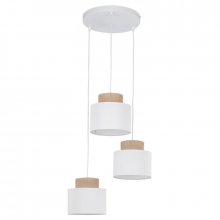 TK-Lighting DUO WHITE JUTA 3 коло код 2594