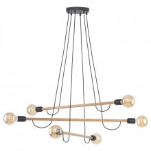 TK-Lighting HELIX WOOD LAMPA WISZ?CA 6 P код 4953
