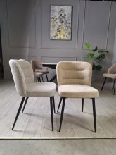 Кліф стілець металевий колір сірий бежевий
розмір 500*570*820  см                                                                         