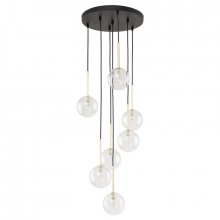 TK-Lighting NILOS BLACK / GOLD 7 5362