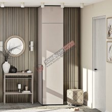 Вузька шафа Flex 400 мм з ДСП фасадами Кашемір в коридор
Розміри:
Ширина - 400 мм
Висота - 2070 мм (2500 мм з антресоллю)
Глибина - 570 мм
Матеріал корпуса - ДСП, по краю обклеєний крайкою ПВХ.
Матеріал фасада - ДСП, по краю обклеєний крайкою 