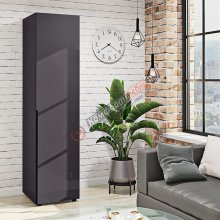 Вузька шафа Флекс 500 мм ДСП фасад Графіт в передпокій
Розміри:
Ширина - 500 мм
Висота - 2070 мм
Глибина - 570 мм
Матеріал корпуса - ДСП, по краю обклеєний крайкою ПВХ.
Матеріал фасада - ДСП, по краю обклеєний крайкою ПВХ.