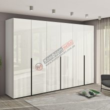 Модульна шафа Flex 3000 мм з ДСП фасадами Біла в коридор
Розміри:
Ширина - 3000 мм
Висота - 2070 мм
Глибина - 570 мм
Матеріал корпуса - ДСП, по краю обклеєний крайкою ПВХ.
Матеріал фасада - фарбований з ДСП 16 мм покритий високоглянцевим УФ ла