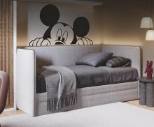 Ліжко кутове Luno/Луно з механізмом