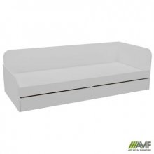 Ліжко односпальне City дві шухляди під матрац 1900х800 Білий Код товару: 221966