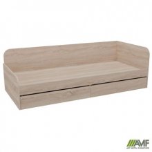 Ліжко односпальне City дві шухляди під матрац 1900х800 Дуб Сонома Код товару: 221968