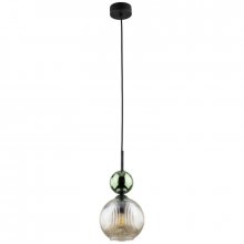 TK-Lighting SOPHIA GREEN COGNAC 1XE14 11145