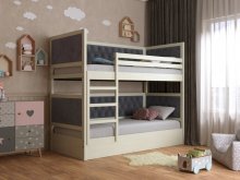 Двоярусне дитяче ліжко Тедді 80х190 см сосна (+4000 бук)