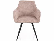 BALLO LEO  Крісло тканині колір бежевий BALLOLECBE
розмір 84/45/46/50 см