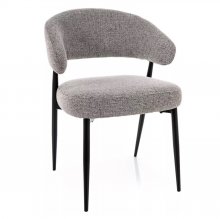 Стілець Lucio Noelle Signal сірий/чорний Артикул: LUCIONOCSZ