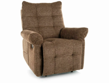 Atos Raven Крісло розкладне реклайнер колір капучино код ATOSRACA45