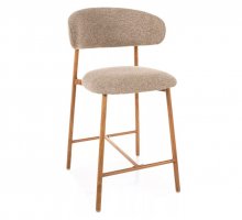 Стілець барний Elton H-2 Signal бежевий/дуб Артикул: ELTONH2DBE